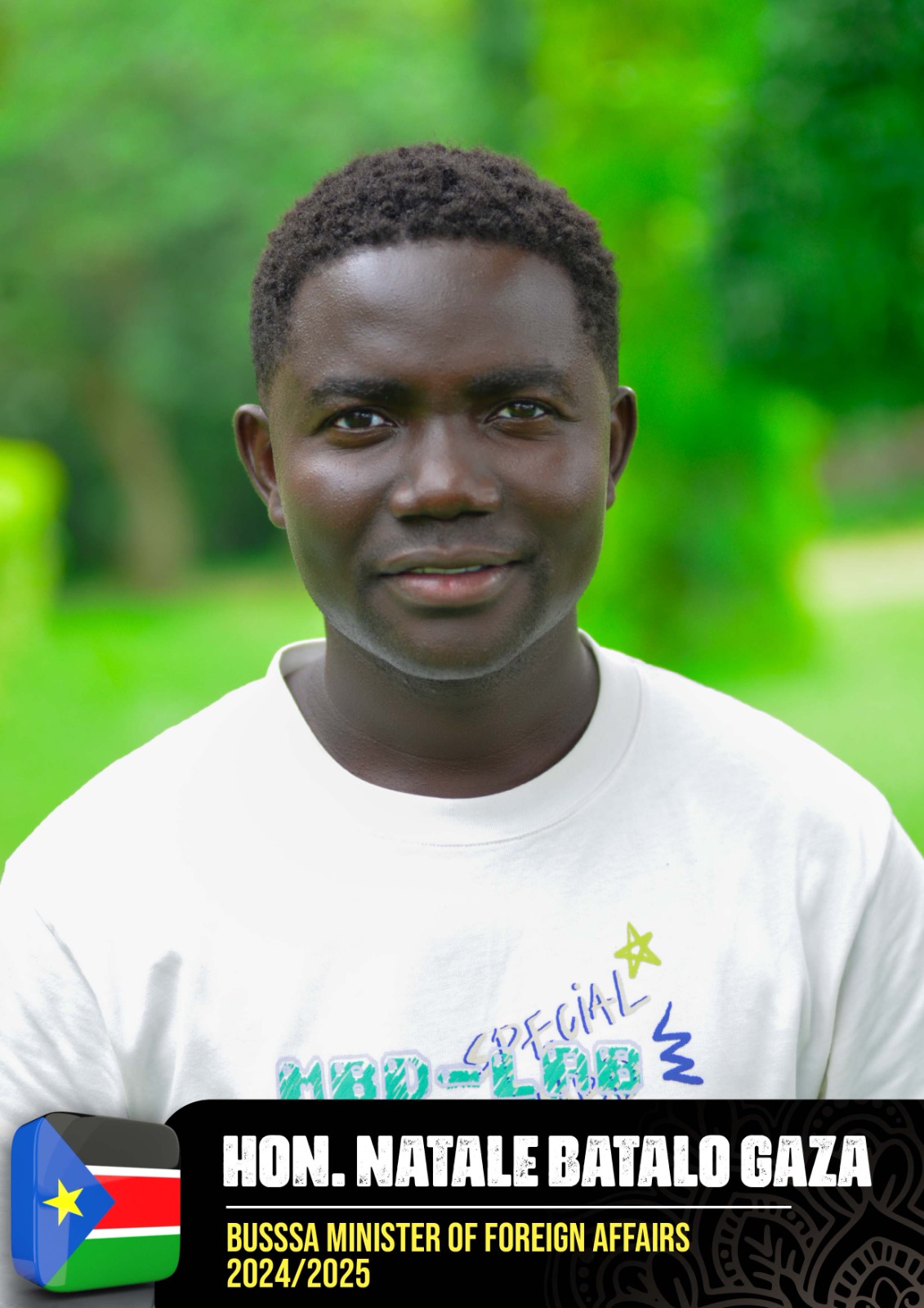 Minister of Foreign Affairs - HON. NATALE BATALO GAZA