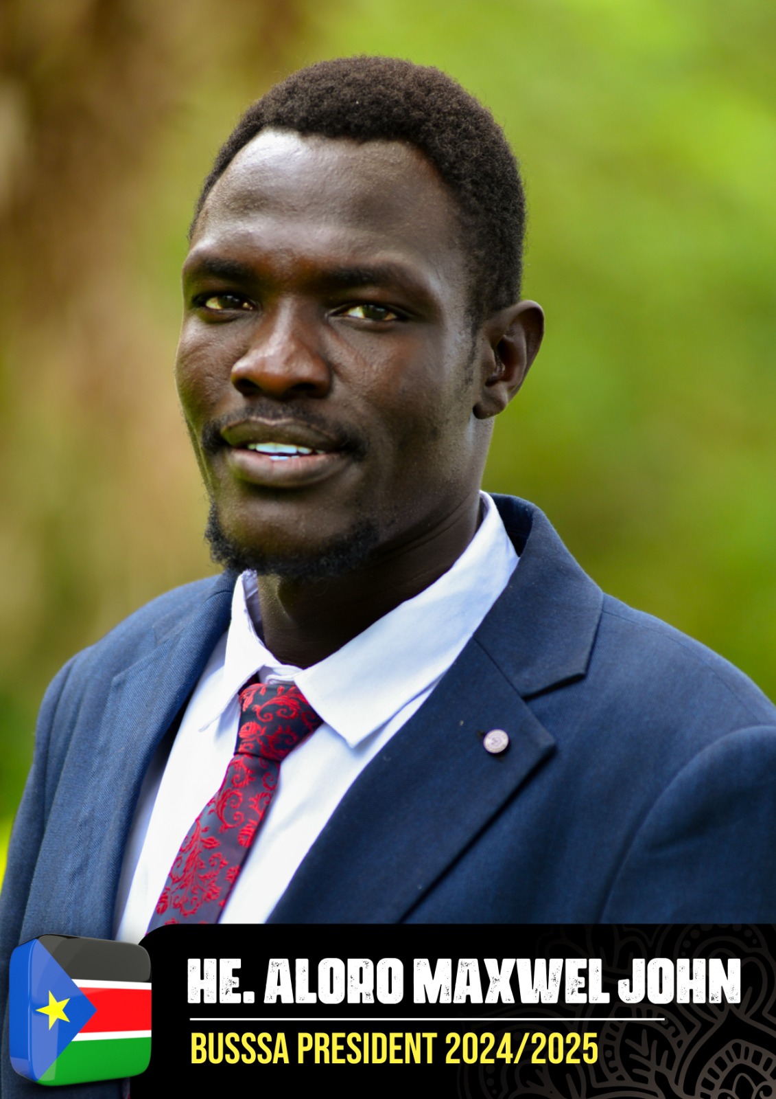 President - HE. ALORO MAXWELL JOHN